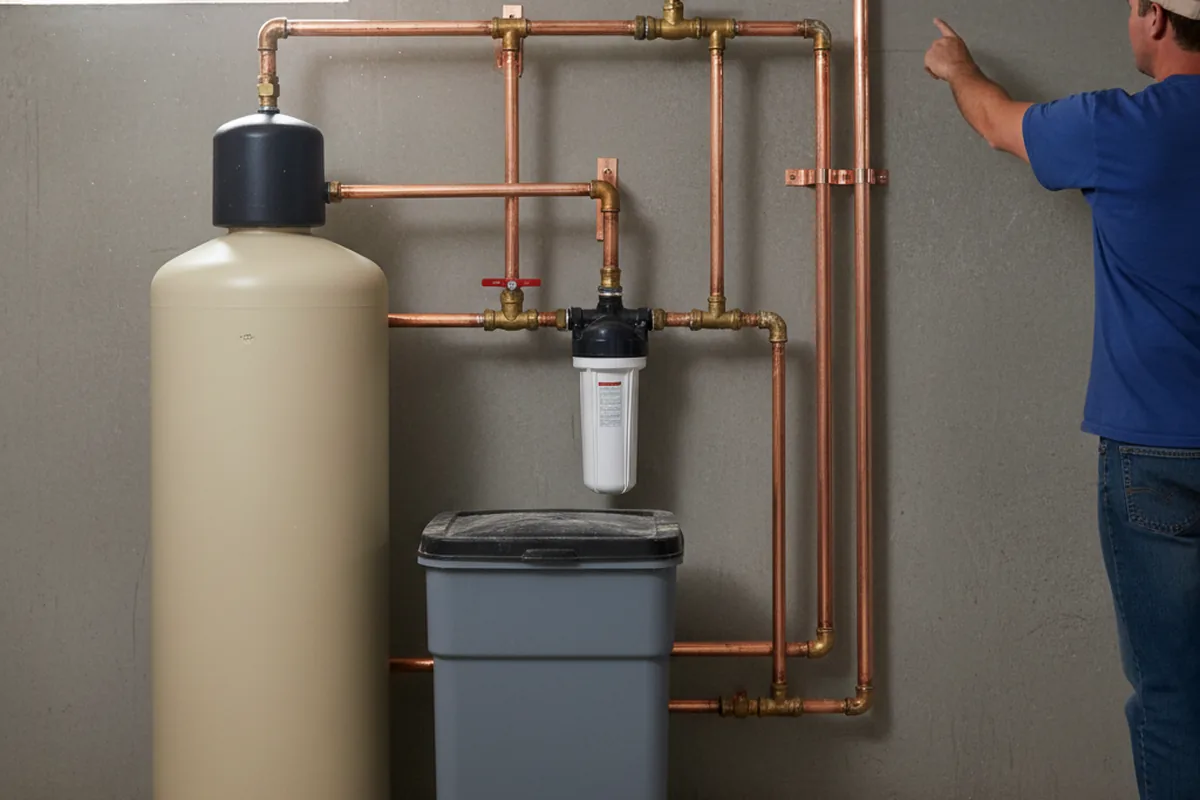 Whole-house water treatment system installed in Fairmont